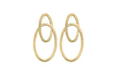 Julia-Oval Stud Earrings