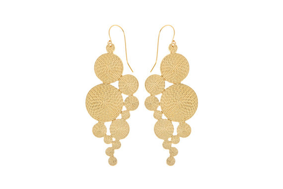 Helena- Elegant Geometric Dangle Earrings